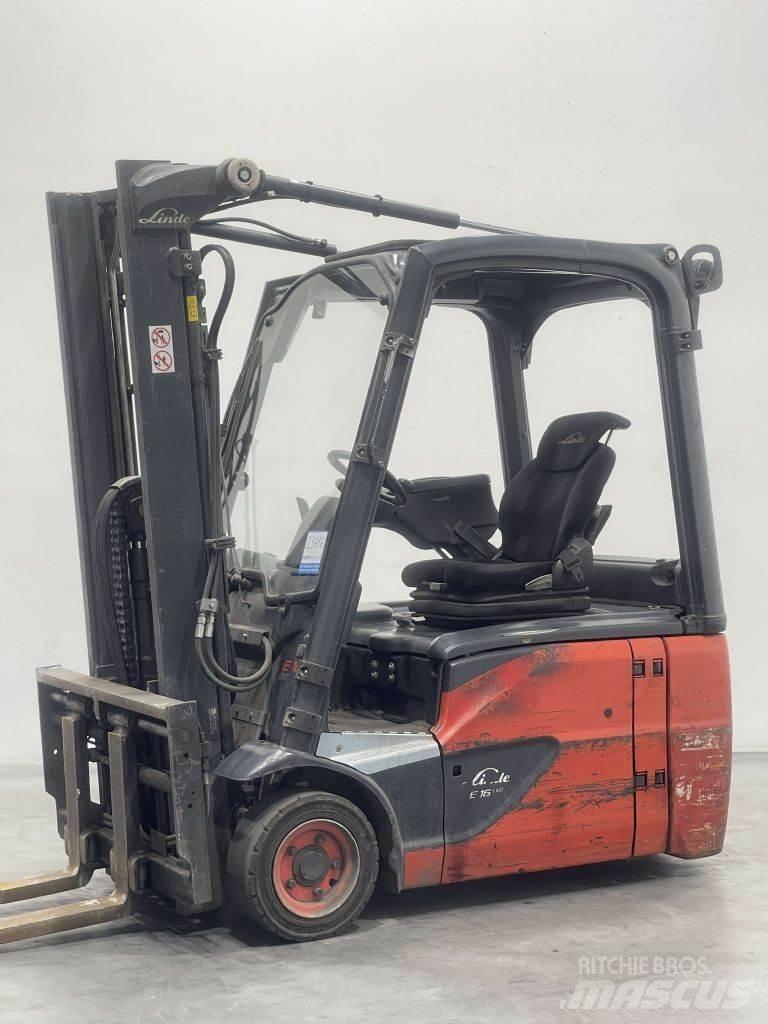 Linde E16-02-386 Elektriske trucker