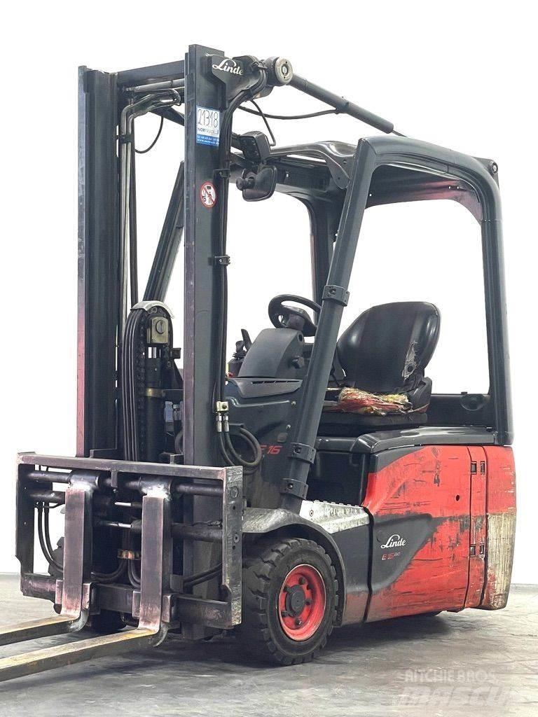 Linde E16-386-EVO Elektriske trucker