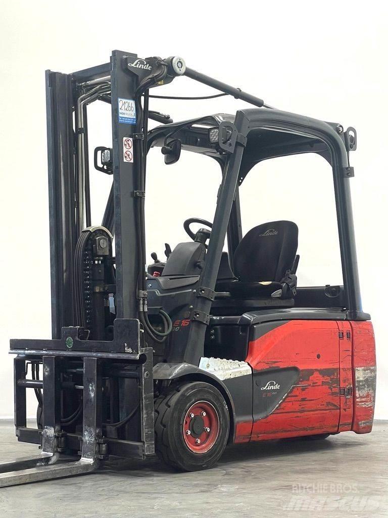 Linde E16L-386-EVO Elektriske trucker