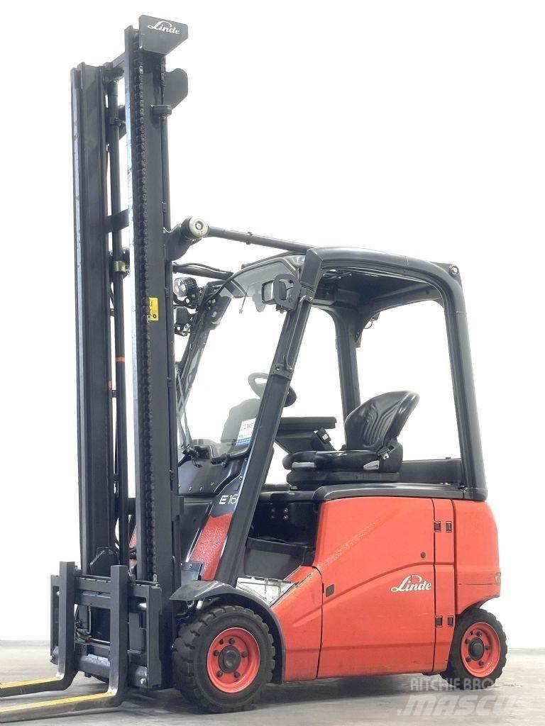 Linde E16PH-01 Elektriske trucker