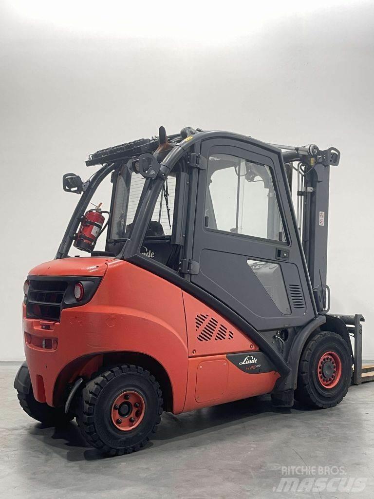 Linde H25D-02/600-393 Diesel Trucker