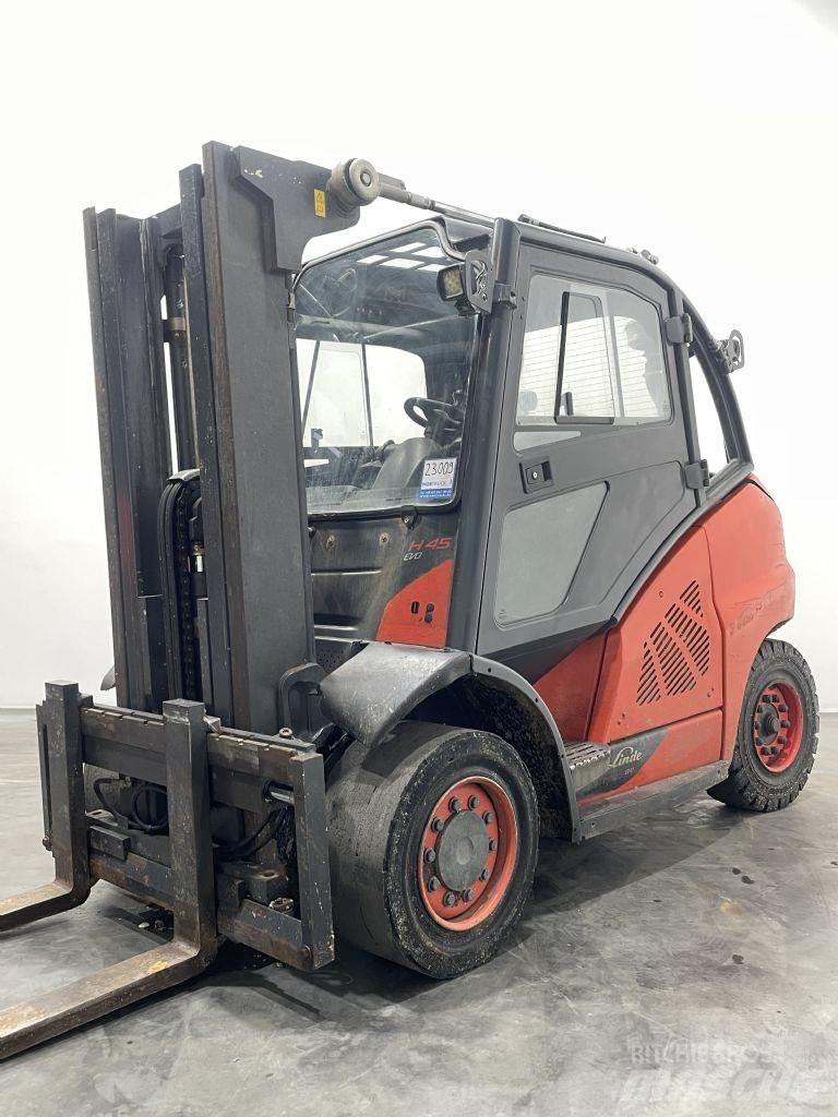 Linde H45D-02-394 Diesel Trucker