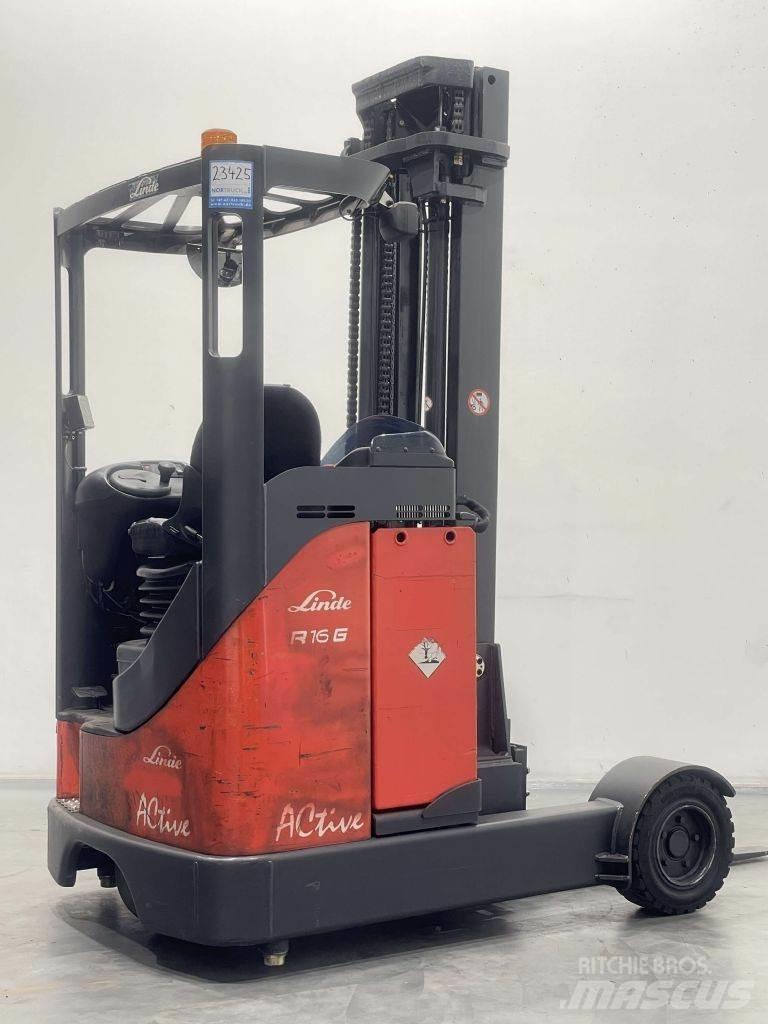 Linde R16G-12-115 Skyvemasttruck