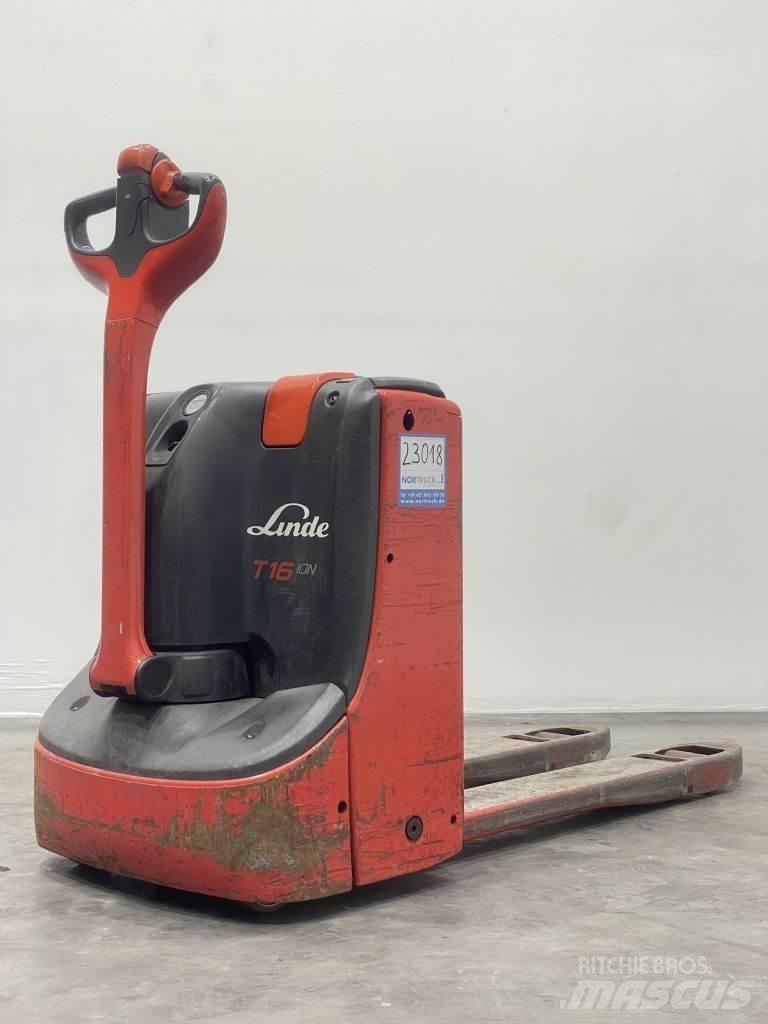 Linde T16-1152 Li-Ion Lavtløftende truck
