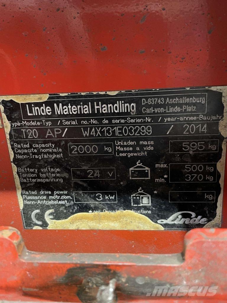 Linde T20AP-131 Lavtløftende truck