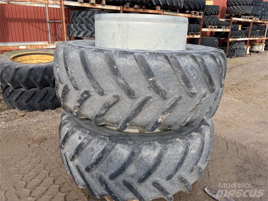  650/65X38, 540/65X28 Dekk, hjul og felger