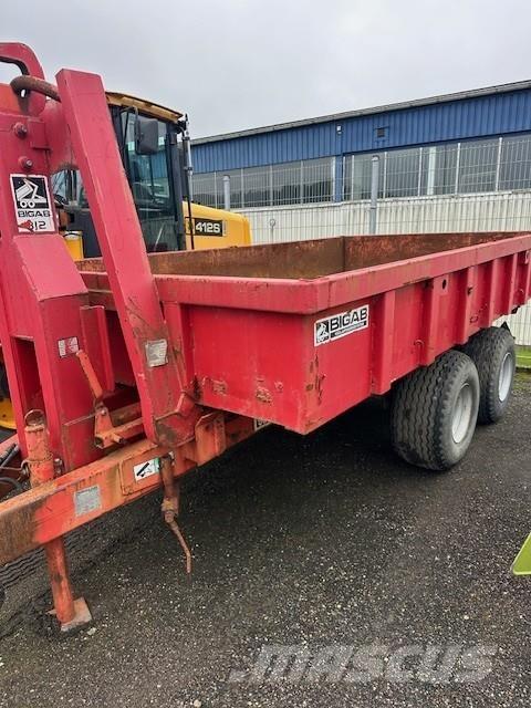 Bigab 8-12 VÄXLARVAGN Annet laste- og graveutstyr