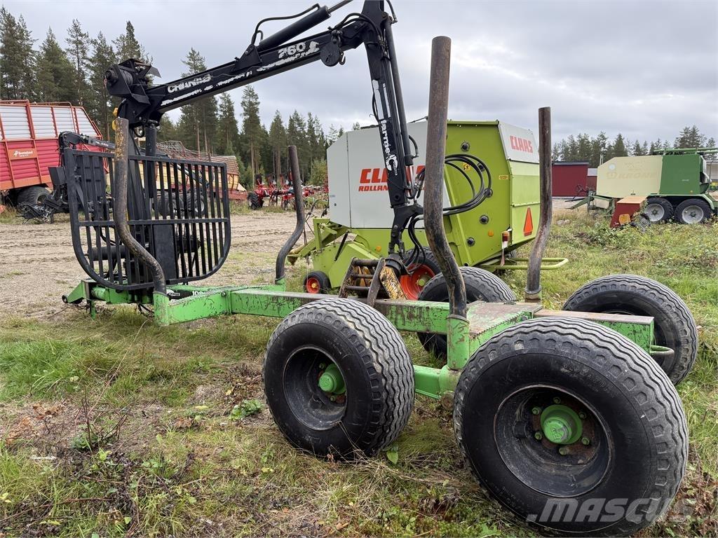 Cranab 1000 m. 260 Kran Tømmerhengere