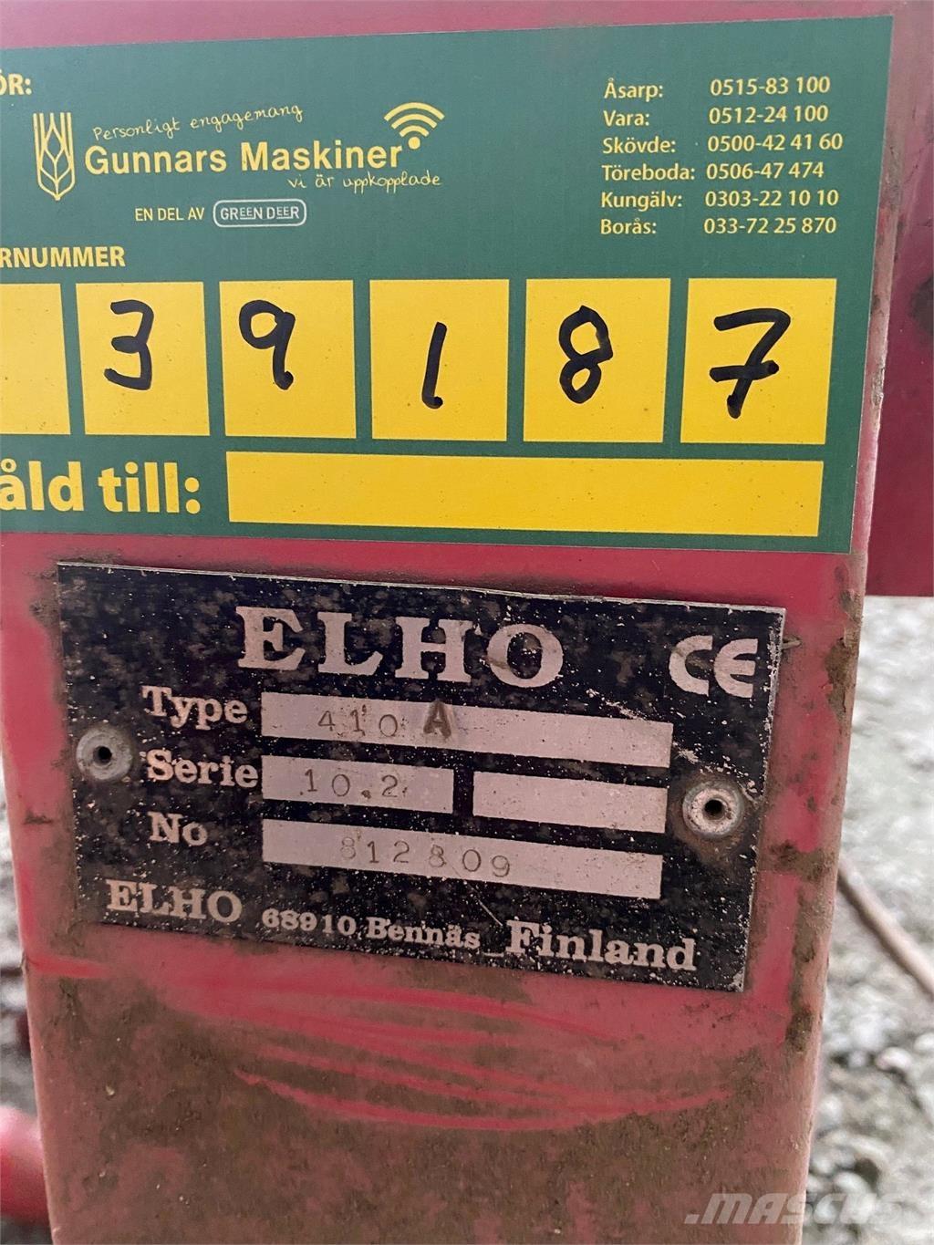 Elho 410A INPLASTARE Rundballepakker