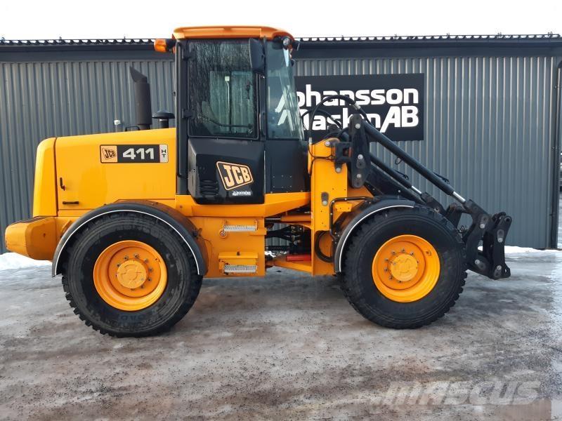 JCB 411 HT STORA BM Hjullastere