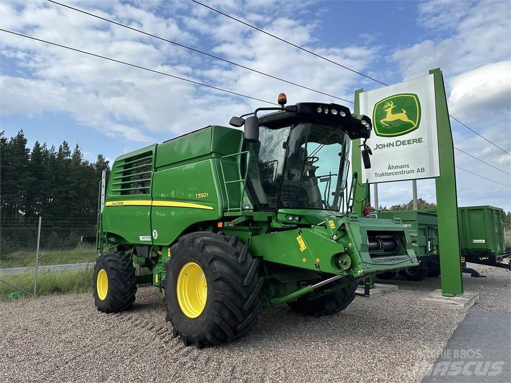 John Deere T550 Skurtreskere