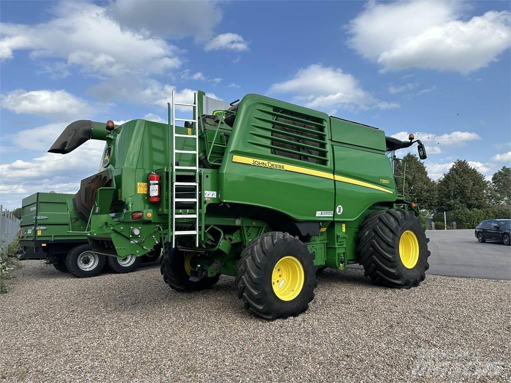 John Deere T550 Skurtreskere
