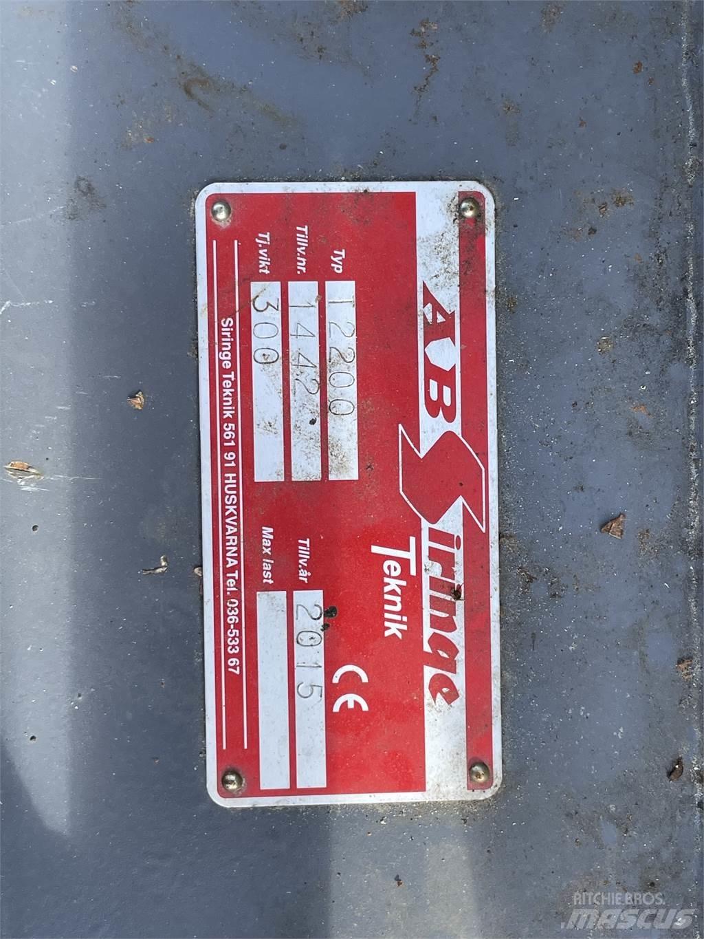 Siringe T 2200 Snøploger- og skjær