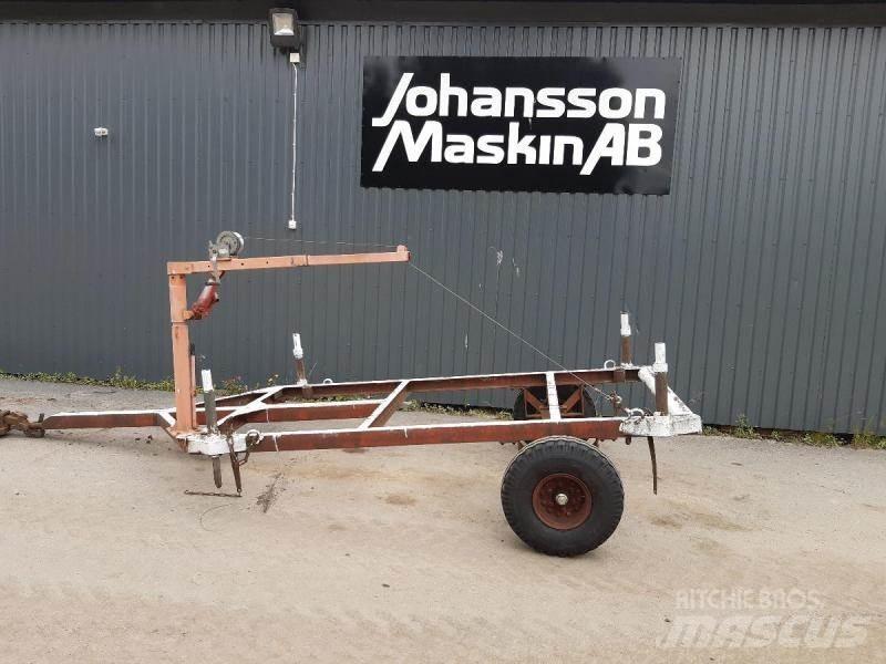  Skogvagn med vinch Tømmerhengere