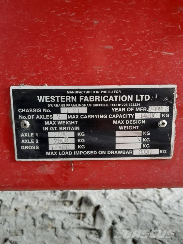 Western 14 TON Annet laste- og graveutstyr
