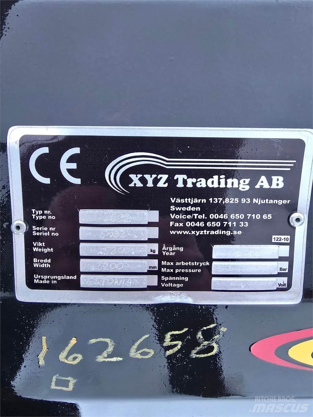 XYZ 2606 Snøploger- og skjær