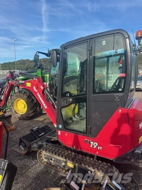 Yanmar SV19 GRÄVARE Hjullastere