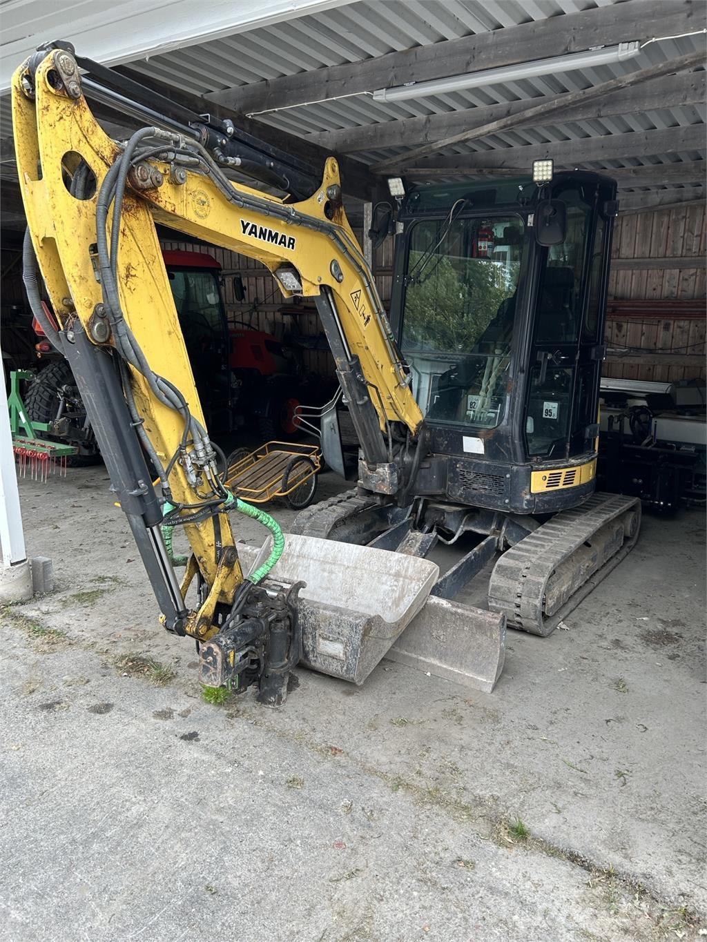 Yanmar VIO 38 GRÄVARE Hjullastere