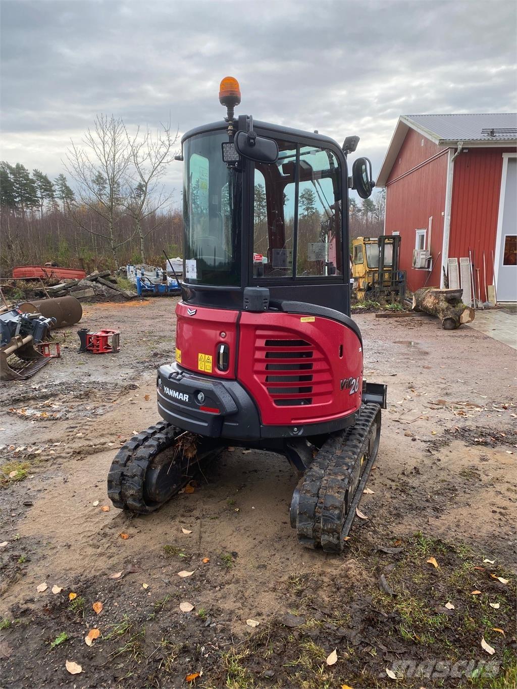 Yanmar VIO26 GRÄVARE Hjullastere