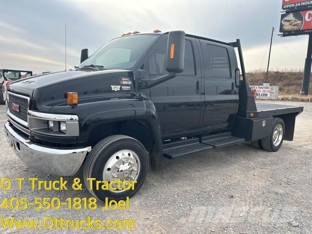 GMC C5500 Flatvogn med vinsj