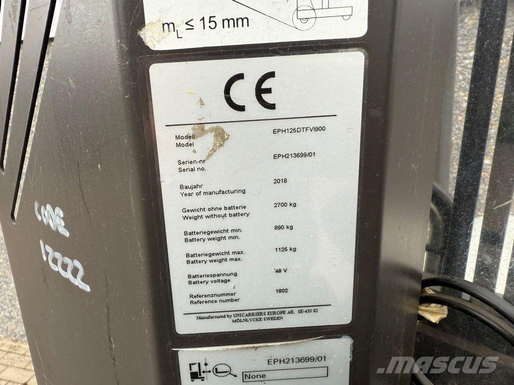 Atlet EPH125DTFVI900 Høytløftende plukketruck