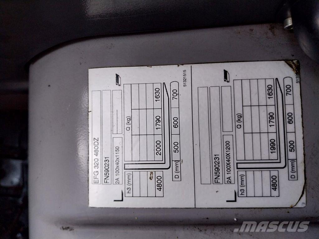 Jungheinrich EFG 320 Elektriske trucker