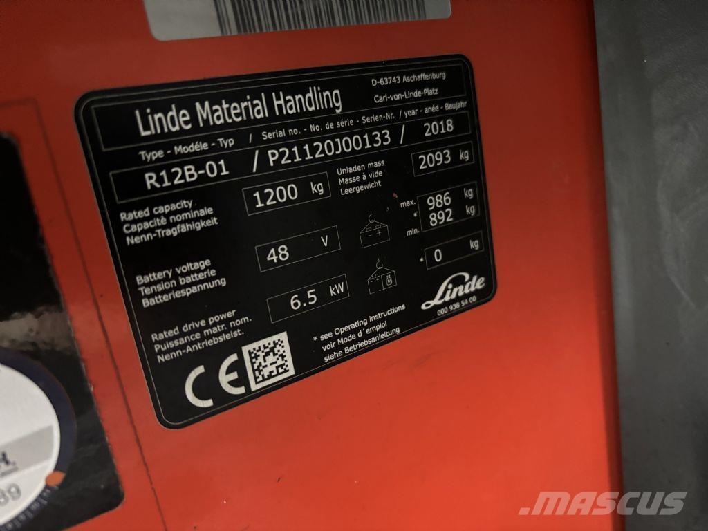Linde R12B-01 Skyvemasttruck