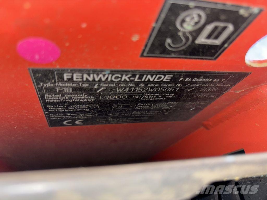 Linde T18 Lavtløftende truck