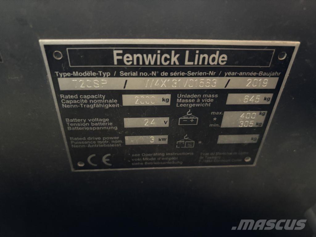 Linde T20 SP Stablere