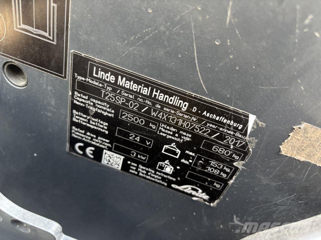 Linde T25SP-02 Stablere