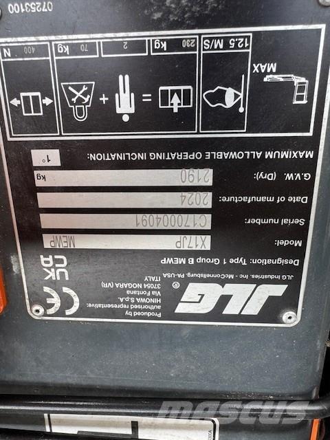 JLG X17JP Spider Selvgående bomlifter