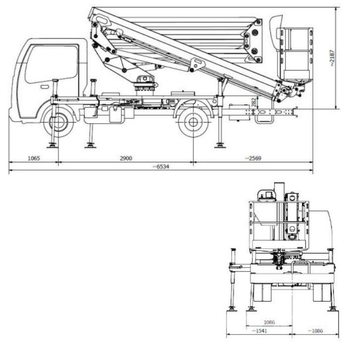 Safi SCA 23 HE Bilmontert lift