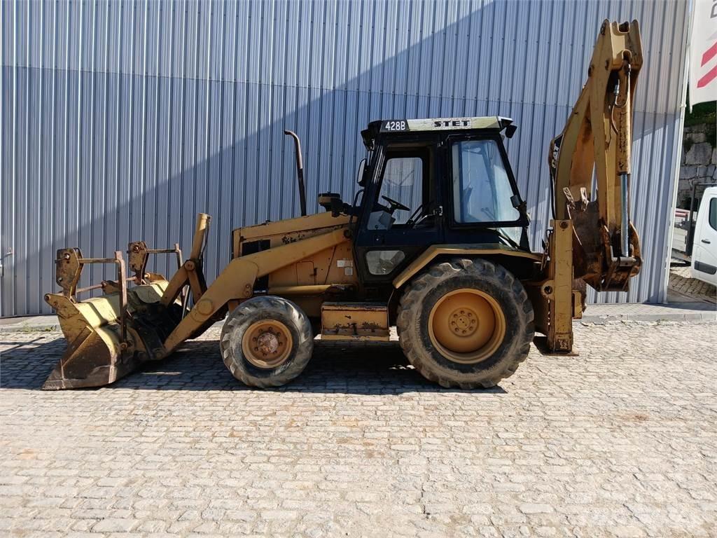 CAT 428B Traktorgravere