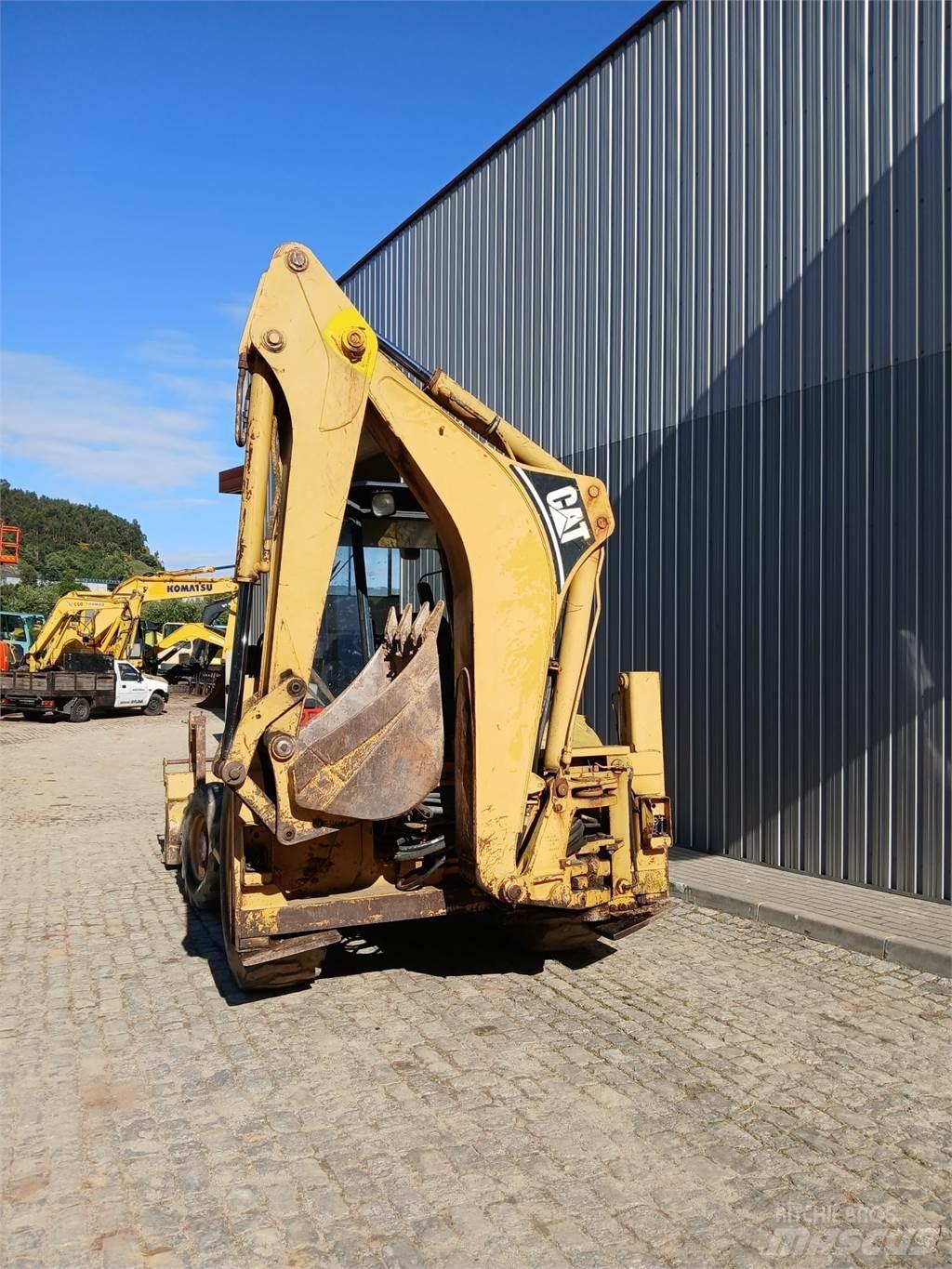 CAT 428B Traktorgravere