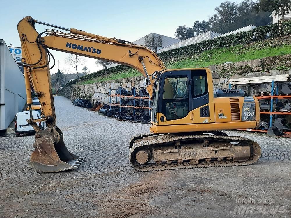 Komatsu PC160LC-8 Beltegraver