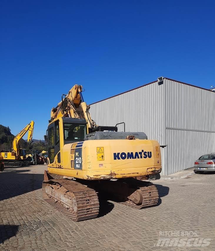Komatsu PC210NLC-8K Beltegraver