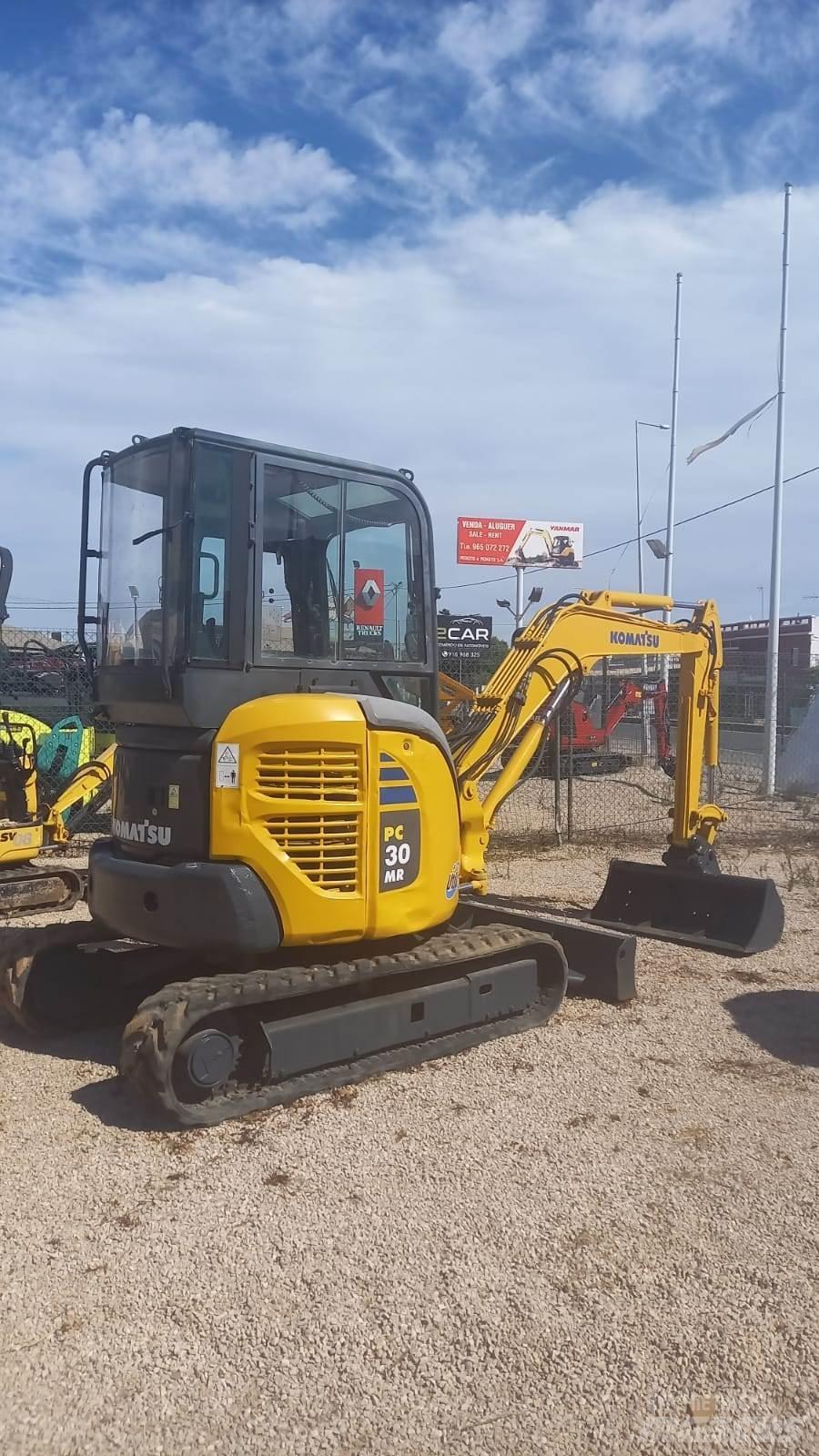 Komatsu PC30MR-2 Minigravere <7t