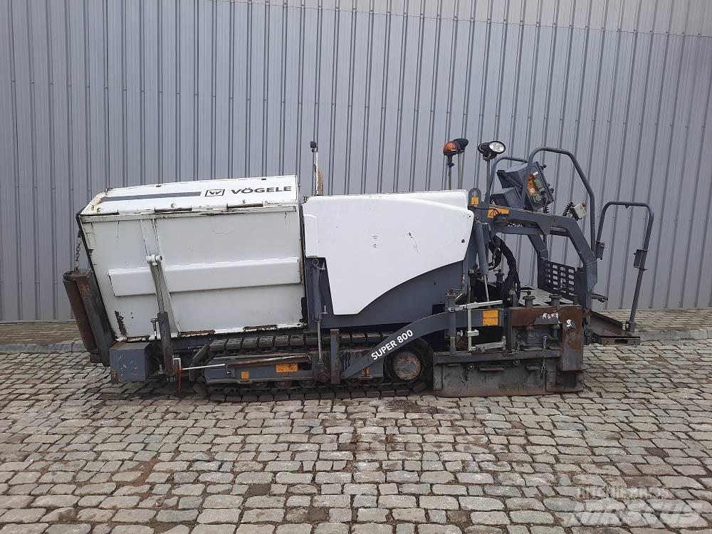Vögele Super 800 Asfaltutleggere