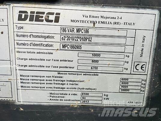 Dieci AGRI PLUS 40.7 Teleskoplastere
