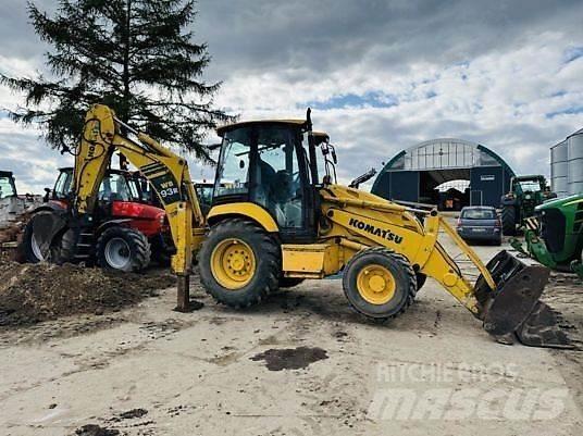 Komatsu WB 93R Beltegraver
