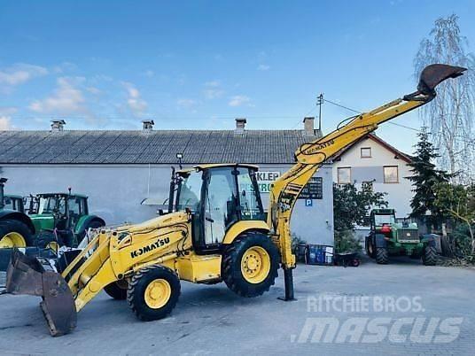 Komatsu WB 93R Beltegraver