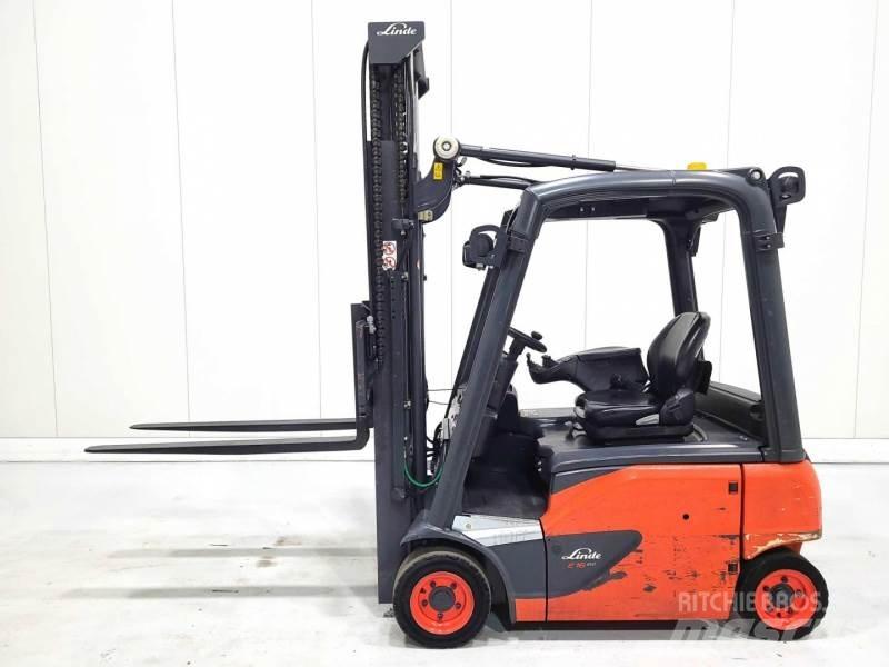 Linde E16P-02 Elektriske trucker