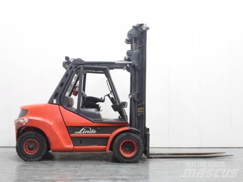 Linde H80D-02/900 396 Diesel Trucker