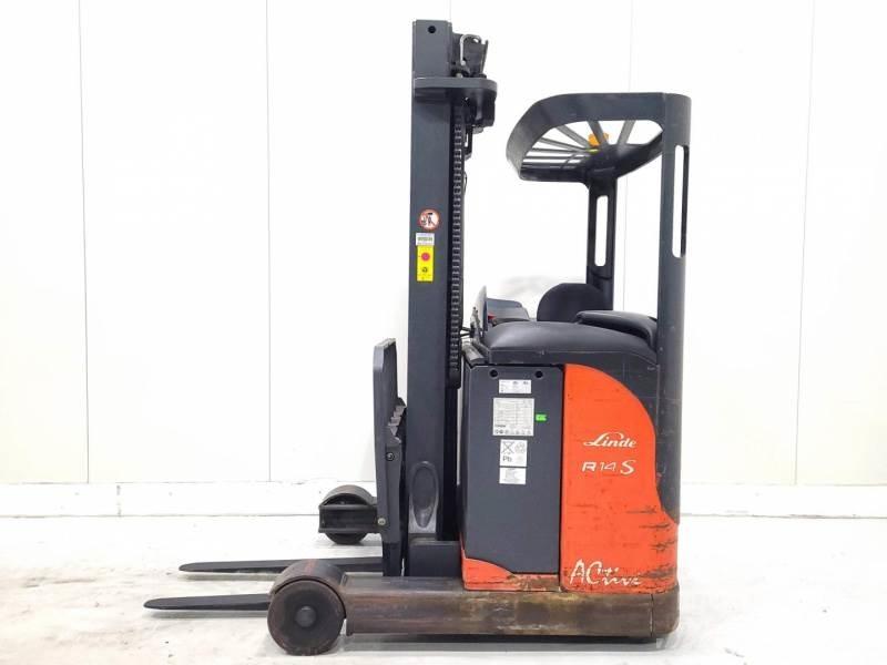 Linde R14-03 Skyvemasttruck