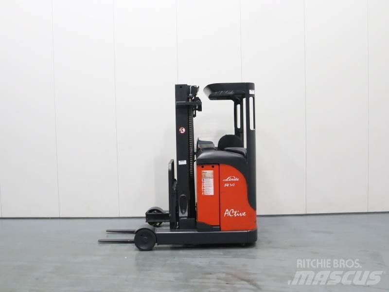 Linde R14S Skyvemasttruck