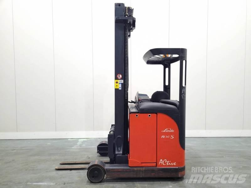 Linde R14S 115 Skyvemasttruck