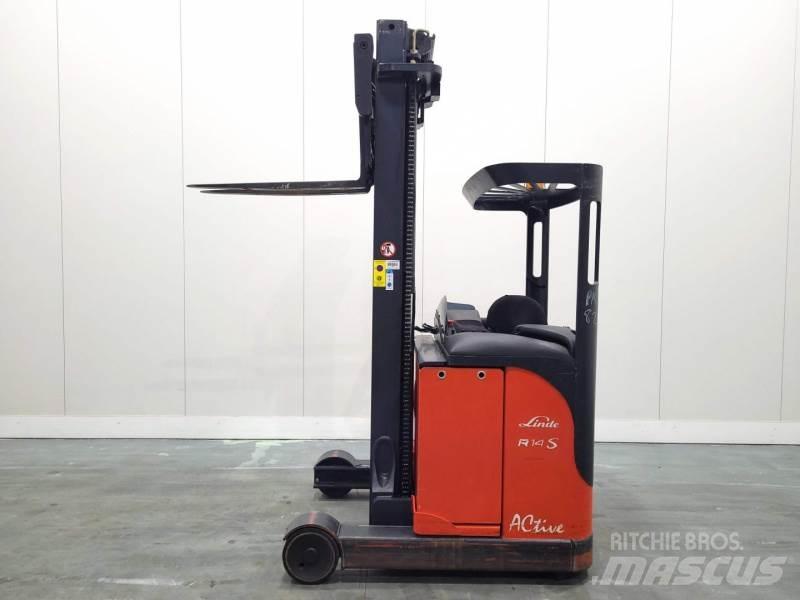 Linde R14S 115 Skyvemasttruck