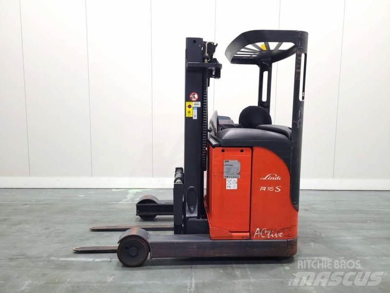 Linde R16S 115 Skyvemasttruck