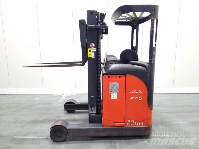 Linde R16S 115 Skyvemasttruck