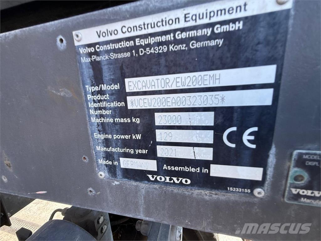 Volvo EW200E Teleskoplastere